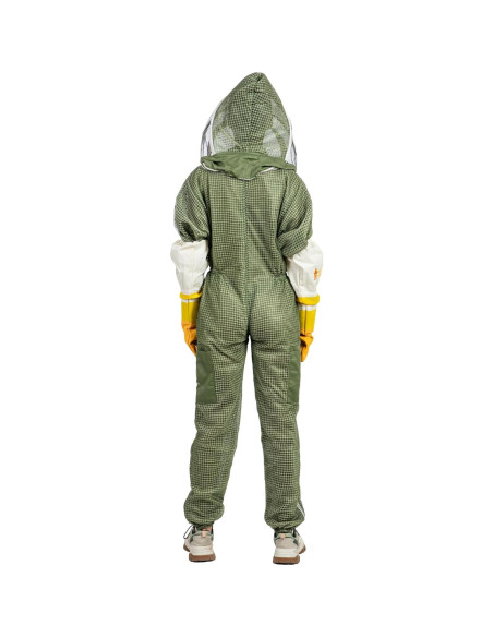 Traje de Apicultura Ventilado Massive Bee 4X Grande Verde Oliva