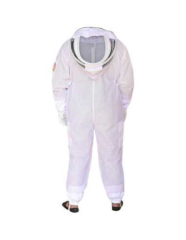 Traje de Apicultura US APIARY 3 Capas con Velo y Guantes