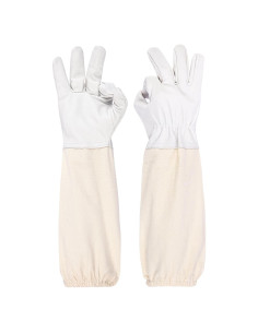 Guantes de Apicultura ZMHBKPS de Cabra Engrosados Unisex