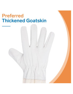 Guantes de Apicultura ZMHBKPS - 2 Pares Unisex - X-Large 2