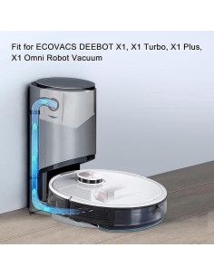 Bolsas de vacío Sgizoku para ECOVACS DEEBOT X1 12 Pack 2