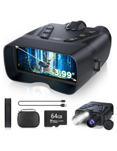 Gafas de Visión Nocturna WASOCA 4K 58MP con Batería 10000mAh