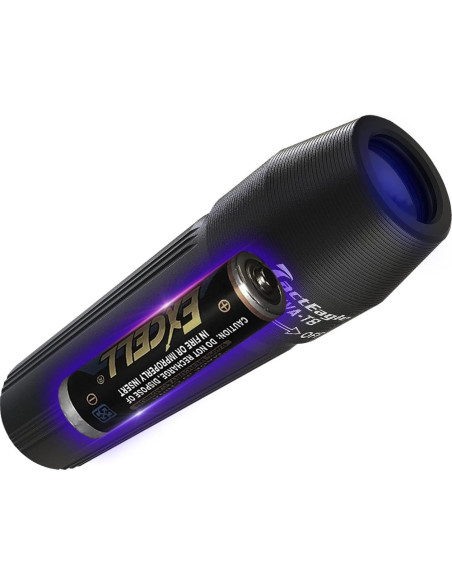 Paquete de 2 Linternas UV Mini UVA-T8 Detección de Manchas