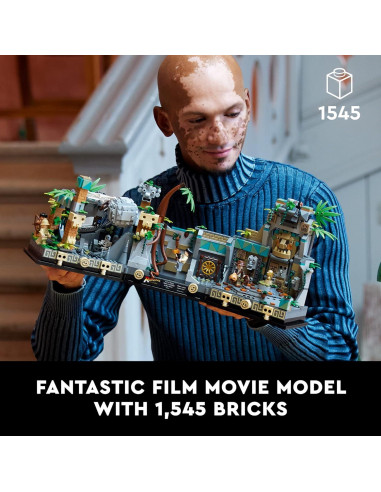 LEGO Indiana Jones Templo del Ídolo Dorado 77015 1545 Piezas