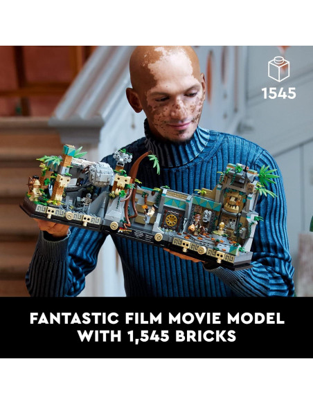 LEGO Indiana Jones Templo del Ídolo Dorado 77015 1545 Piezas