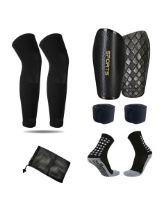 Espinilleras Hopomer Hopo-03 con Calcetines y Mangas