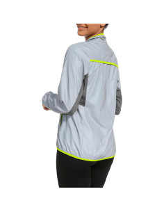 Chaqueta Cortavientos bpbtti Mujer 360 Reflectante Gris/Amarillo 2