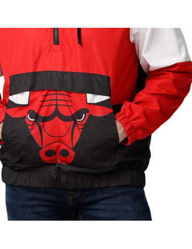 Chaqueta cortavientos FOCO NBA Chicago Bulls X-Large