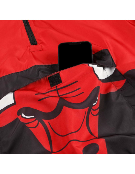 Chaqueta cortavientos FOCO NBA Chicago Bulls X-Large