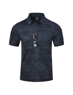 Camisa Polo MoFiz Camo Hombre Secado Rápido UPF 50+