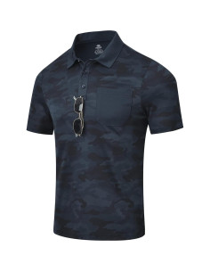 Camisa Polo MoFiz Camo Hombre Secado Rápido UPF 50+ 2