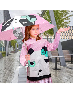 Paraguas y Chaqueta de Lluvia Addie & Tate Unicornio 3-10 Años 2