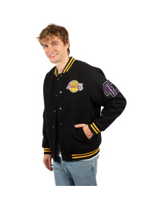 Chaqueta Varsity NBA Ultra Game Hombre Talla Grande Lakers 2
