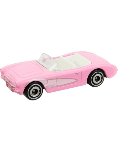 Hot Wheels Corvette 1956 Barbie Rosa 1:64 Colección