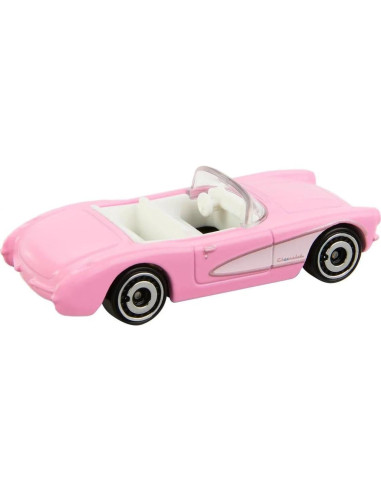 Hot Wheels Corvette 1956 Barbie Rosa 1:64 Colección