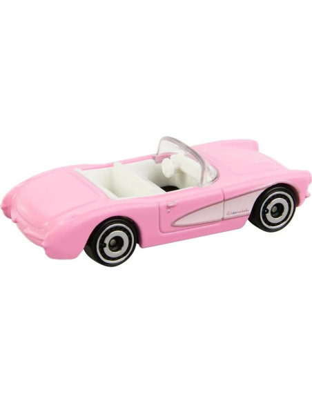 Hot Wheels Corvette 1956 Barbie Rosa 1:64 Colección