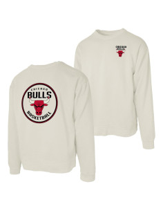 Sudadera Blue 84 Chicago Bulls Cuello Redondo Marfil