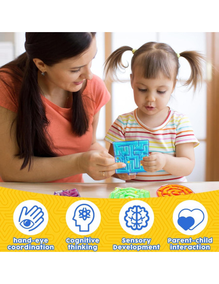 Juguetes Squishy Sensory Fidget Lesong - Paquete de 4