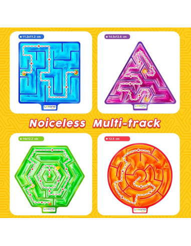 Juguetes Squishy Sensory Fidget Lesong - Paquete de 4