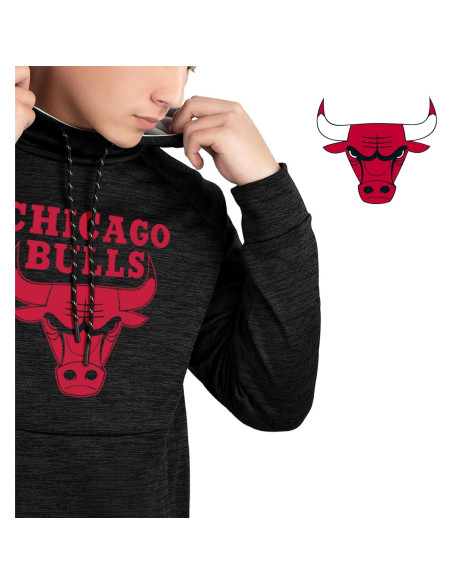 Sudadera Holloway NBA Chicago Bulls para hombres - Cálida y cómoda