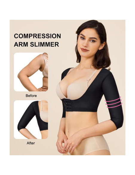 Moldeador de Brazo Superior BRABIC Negro Mediano Postura