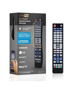 Control Remoto Universal Retroiluminado UltraPro 80830 para TV
