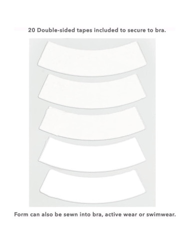 Almohadillas de Mastectomía AsWeChange 15.5x11.4 cm