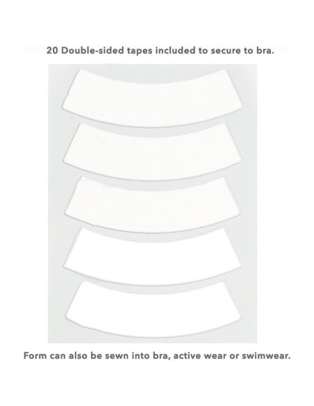 Almohadillas de Mastectomía AsWeChange 15.5x11.4 cm