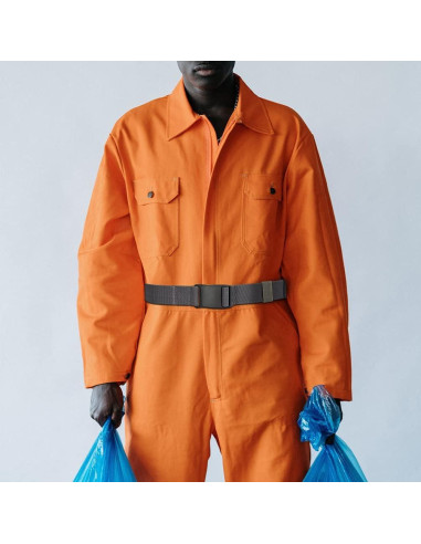 Cinturón Elástico para Hombres Táctico Ajustable Gris