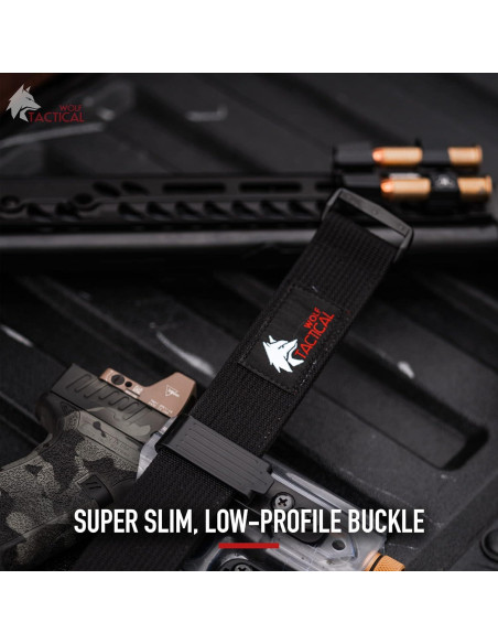 Cinturón EDC Wolf Tactical 2 Capas 3.81 cm Verde Oliva