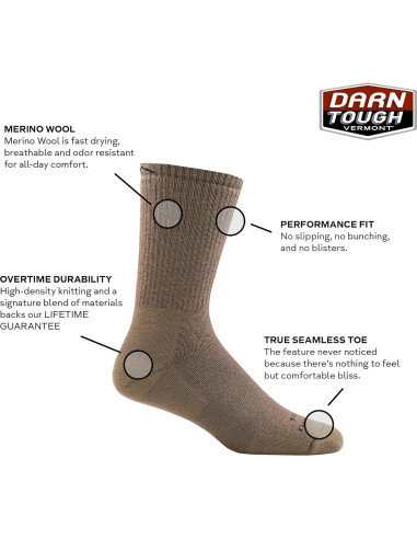 Calcetines Darn Tough T4033 Unisex Extra Acolchados
