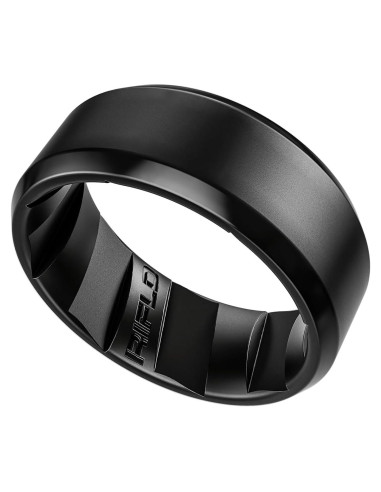Anillo de Silicona RIFLD para Hombres - Negro 13