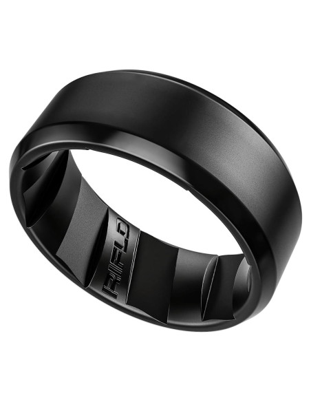 Anillo de Silicona RIFLD para Hombres - Negro 13