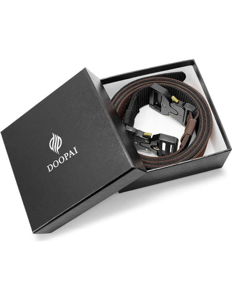 Cinturón Táctico DOOPAI Nylon Militar 2Pack Ajustable