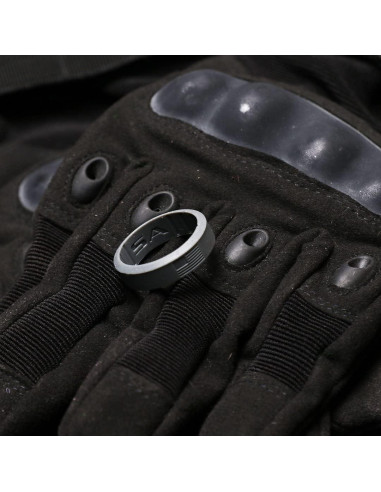 Anillo de Silicona S A para Hombres - 5 Pack Clásico Militar