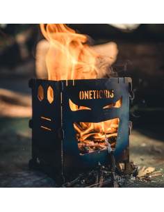 Estufa de Titanio OneTigris ROCUBOID Plegable 430g 2