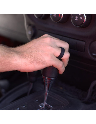 Anillo de Silicona S A para Hombres - 5 Pack Clásico Militar