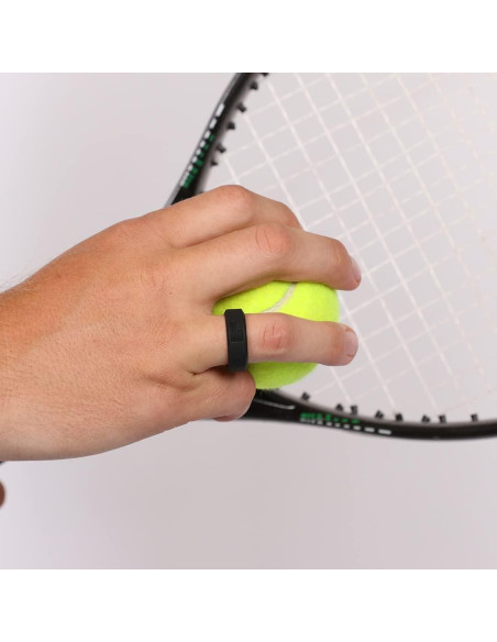 Anillo de Silicona S A para Hombres - 5 Pack Clásico Militar