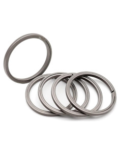 Anillos de Llave de Titanio Green Beret Medianos Ultra Livianos