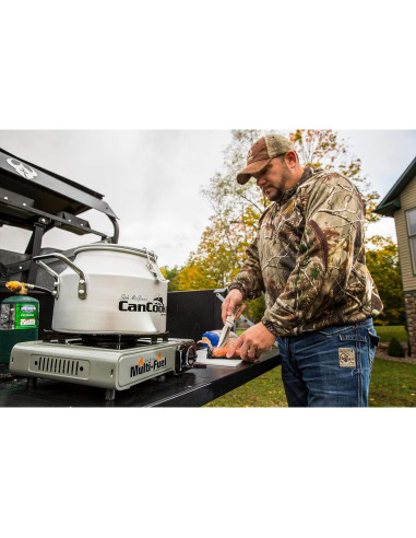 Estufa de Campamento CanCooker SMDF1401 Doble Combustible