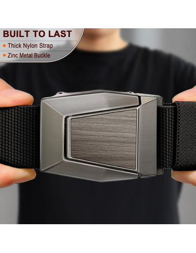 Cinturón Stretch KEMISANT para hombres - Ajustable y duradero