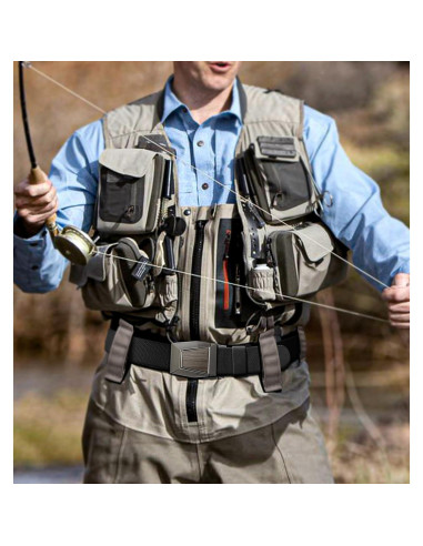 Cinturón Stretch KEMISANT para hombres - Ajustable y duradero