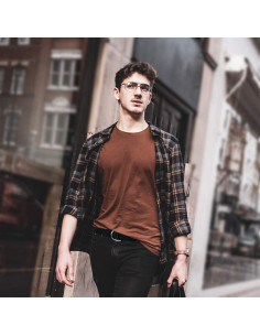 Cinturón de Lona Maikun Ajustable con Hebilla D Negra 3,81 cm 2