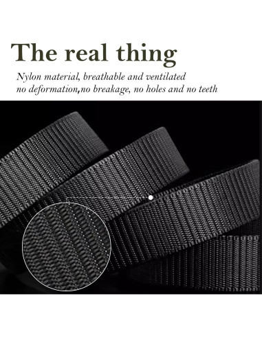 Cinturón Táctico Coobbar 3 Paquetes Ajustable Nylon