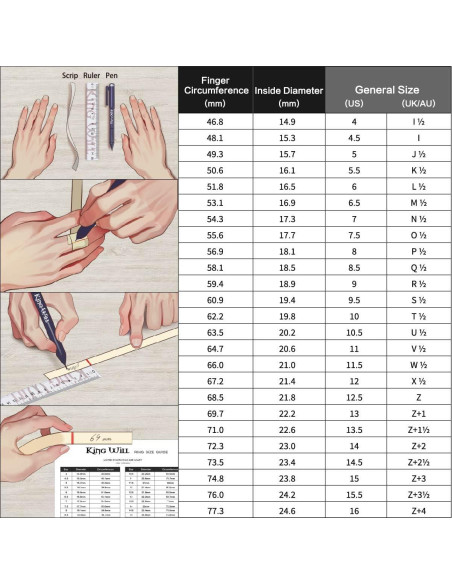 Anillo de Boda King Will 6mm Carburo Tungsteno Bosque
