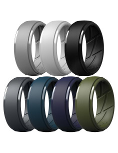 Anillos de Silicona ThunderFit 10mm Transpirables Paquete 1-7