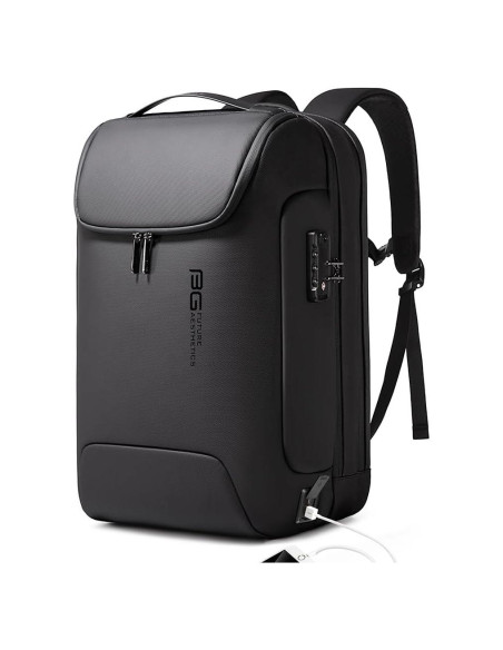 Mochila Antirrobo BANGE para Portátil 17.3" Impermeable USB