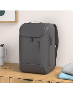 Mochila Antirrobo BANGE para Portátil 17.3" Impermeable USB 2