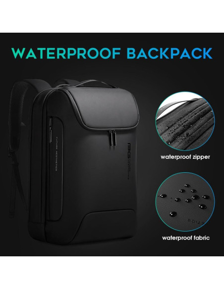 Mochila Antirrobo BANGE para Portátil 17.3" Impermeable USB
