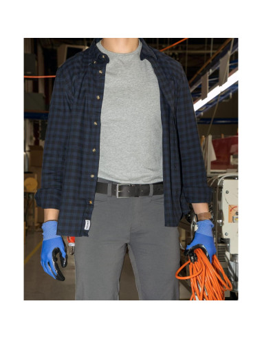 Cinturón de trabajo de cuero Timberland PRO 40 mm negro